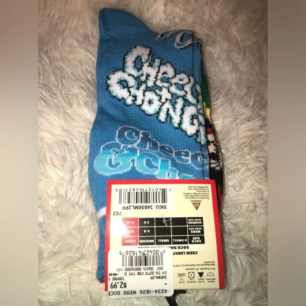 Bioworld Cheech & Chong Multicolor Socks